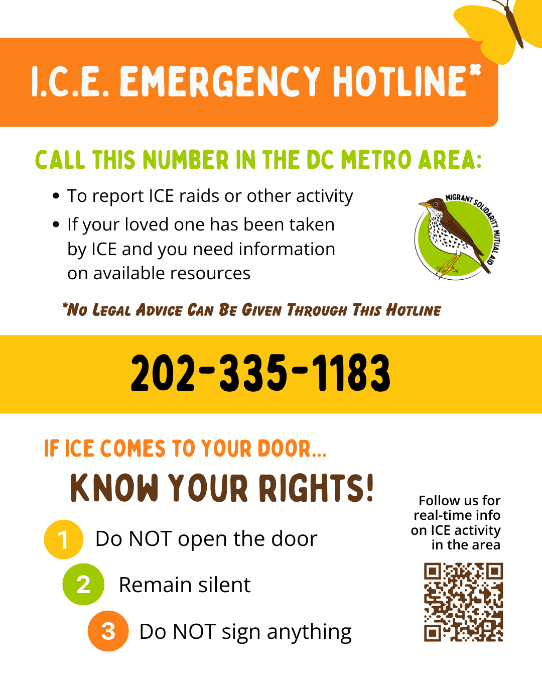 MSMA Launches ICE Emergency Hotline — Migrant Solidarity Mutual